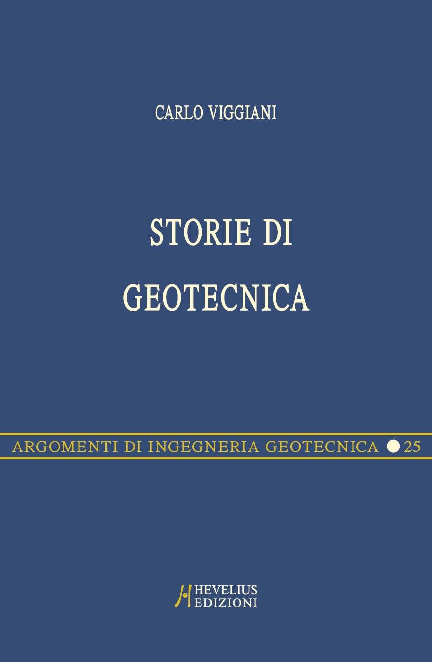 Copertina di STORIE DI GEOTECNICA