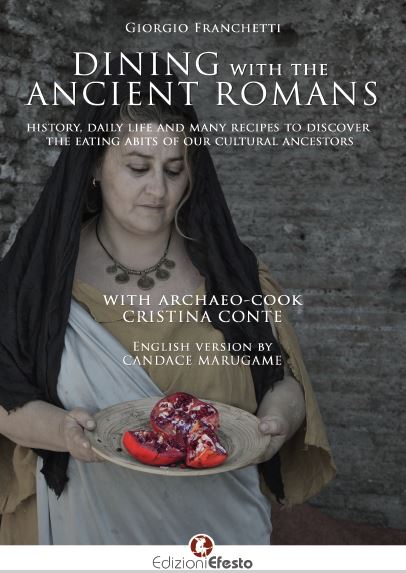 Copertina di Dining with the ancient Romans. 