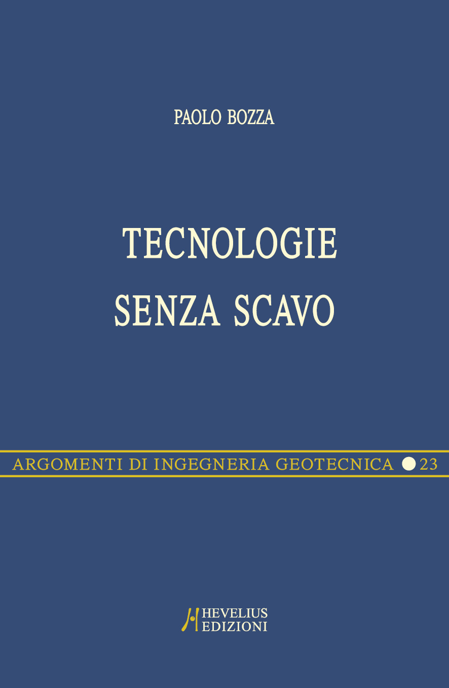 Copertina di TECNOLOGIE SENZA SCAVO