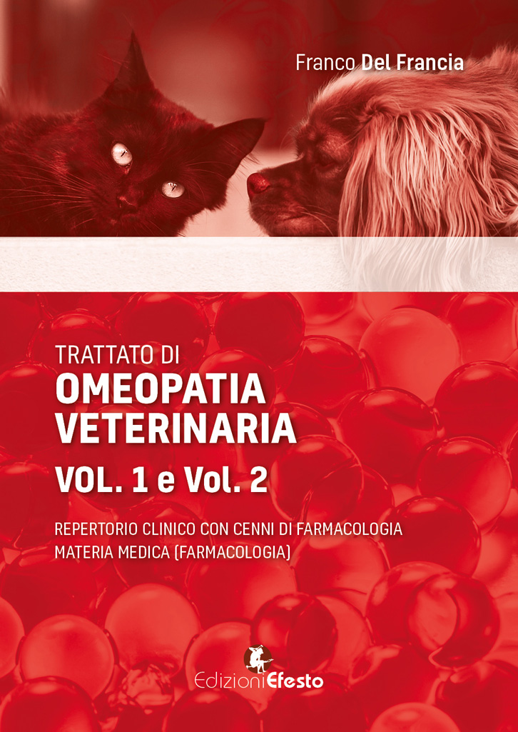 Copertina di Trattato di omeopatia veterinaria. Repertorio clinico con cenni di farmacologia. Materia medica