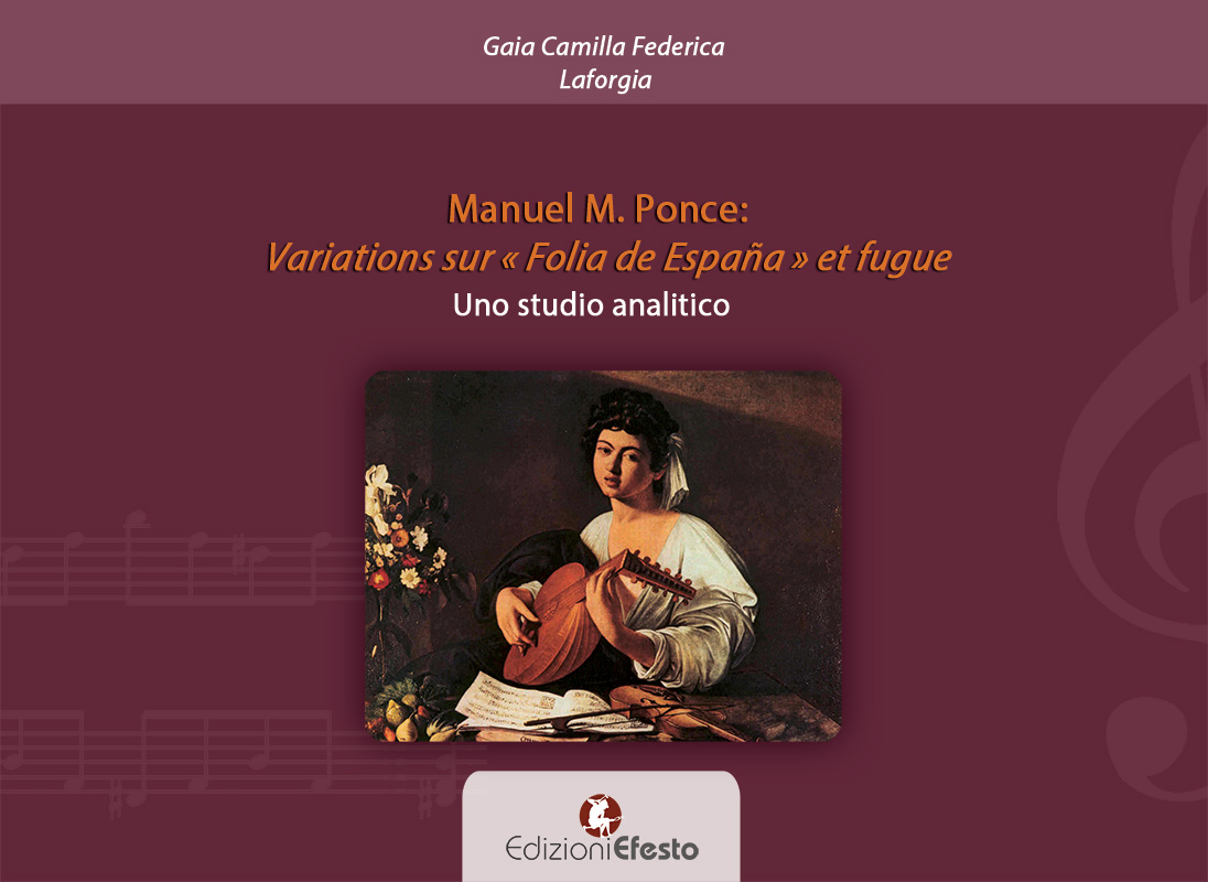 Copertina di Manuel M. Ponce. Variations sur «Folia de España» et fugue. Uno studio analitico