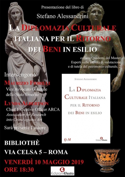 La diplomazia culturale italiana per il ritorno dei beni in esilio. Bibliothè (Roma)