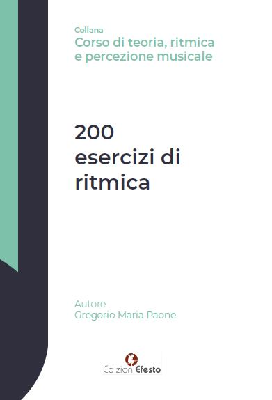 Copertina del libro: 200 esercizi di ritmica