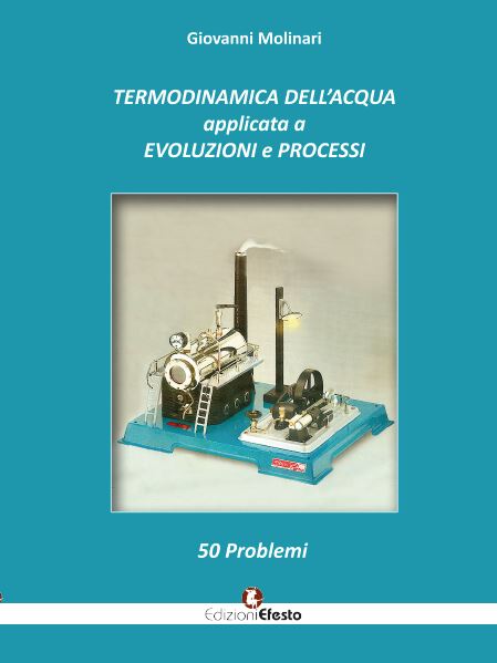 Copertina del libro: Termodinamica dell'acqua applicata ad evoluzioni e processi