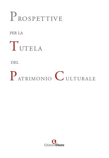 Copertina del libro: Prospettive per la tutela del patrimonio culturale