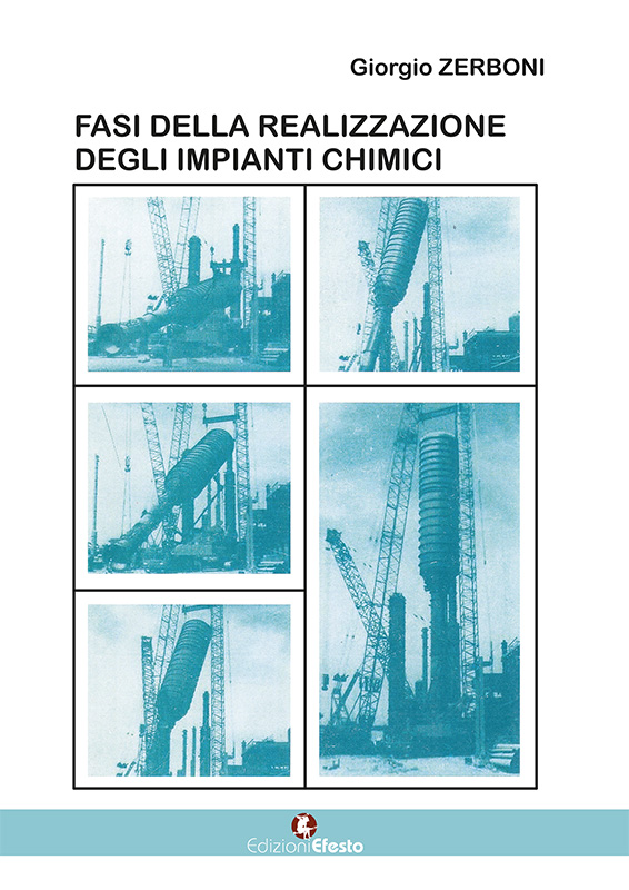 Copertina del libro: Fasi della realizzazione degli impianti chimici
