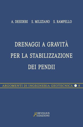 Copertina del libro: DRENAGGI A GRAVITA' PER LA STABILIZZAZIONE DEI PENDII