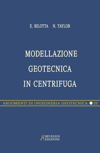Copertina del libro: MODELLAZIONE GEOTECNICA IN CENTRIFUGA