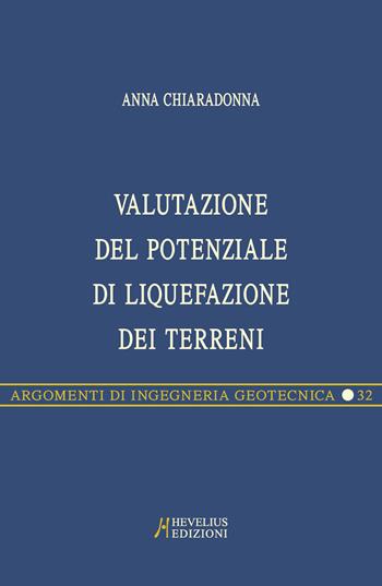 Copertina del libro: VALUTAZIONE DEL POTENZIALE DI LIQUEFAZIONE DEI TERRENI