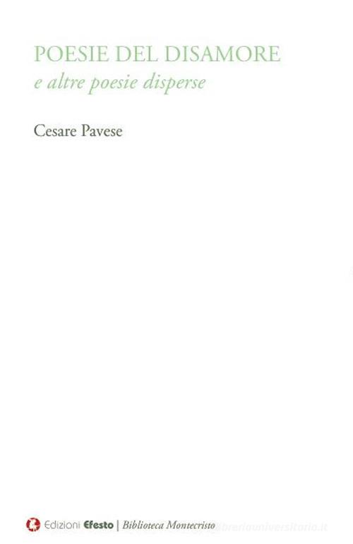 Poesie del disamore e altre poesie disperse